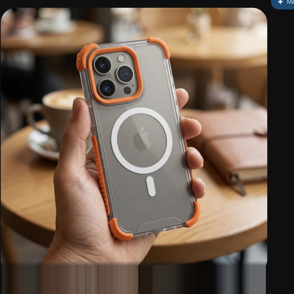 Antichoc iPhone Orange - استخدام يومي