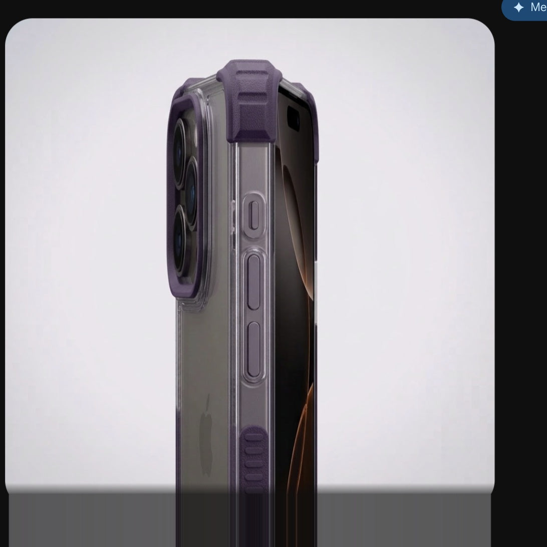 Antichoc iPhone Violet - عرض جانبي